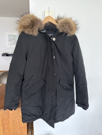 Woolrich Parka klassisch , schwarz, Gr 38/40