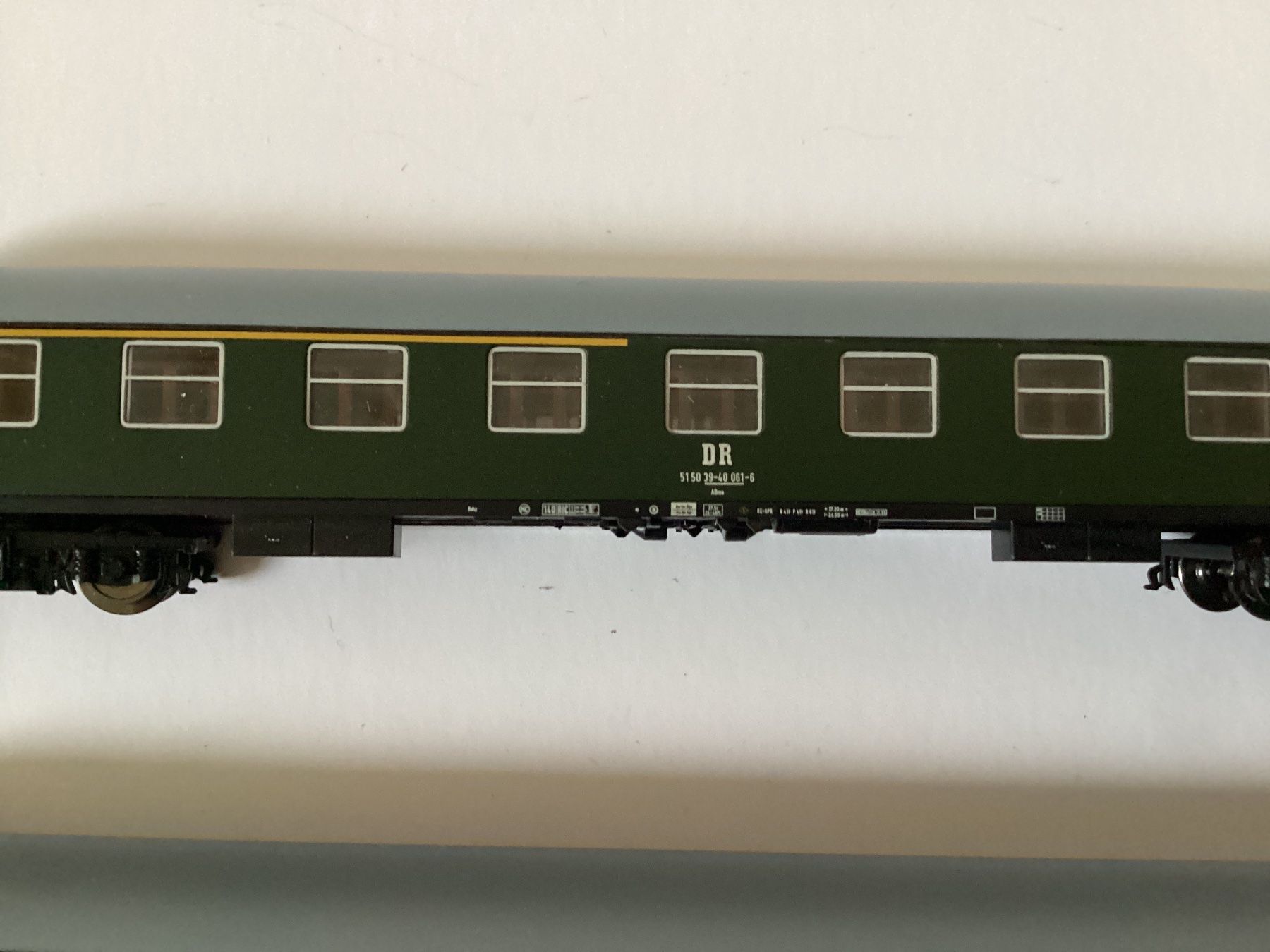Trix Modelleisenbahnen: Minitrix 15766 Interzonenzug DR 1:160 – Gebraucht aus Effretikon von simtek_de 5