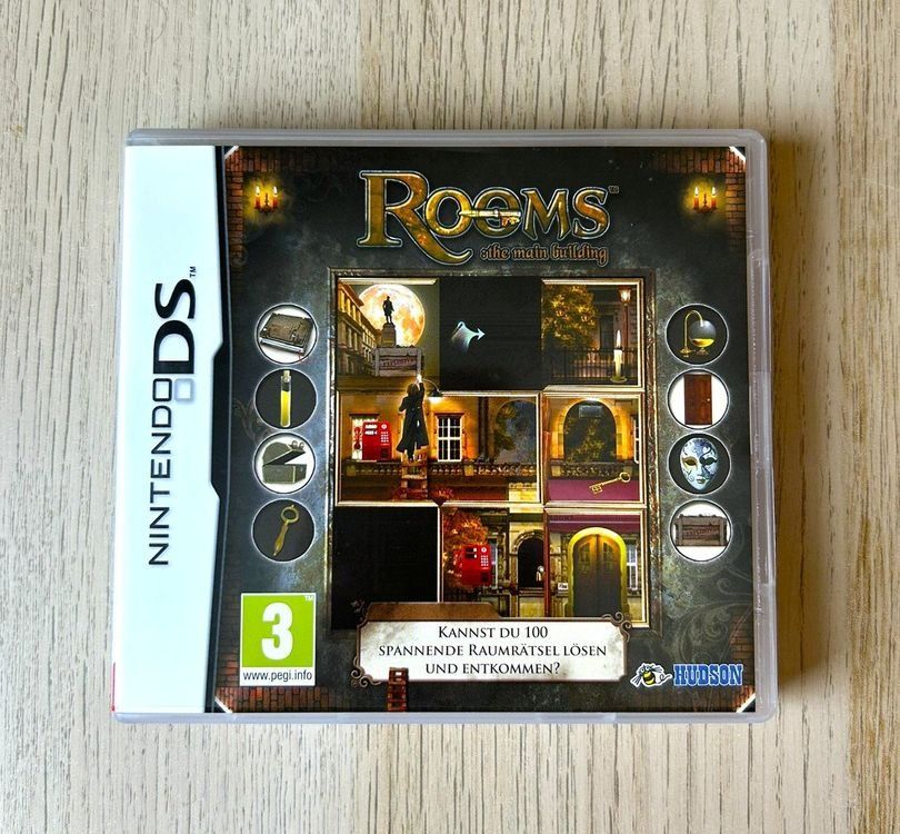 Nintendo Giochi: Rooms The Main Building Nintendo DS – Usato da St. Gallen venduto da Alpine.Arcade