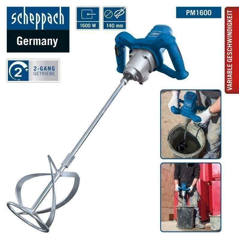 Scheppach Tutte le macchine: Scheppach Handrührwerk PM1600 1600W – Nuovo e nell'imballaggio originale da Bottighofen venduto da zaap 2