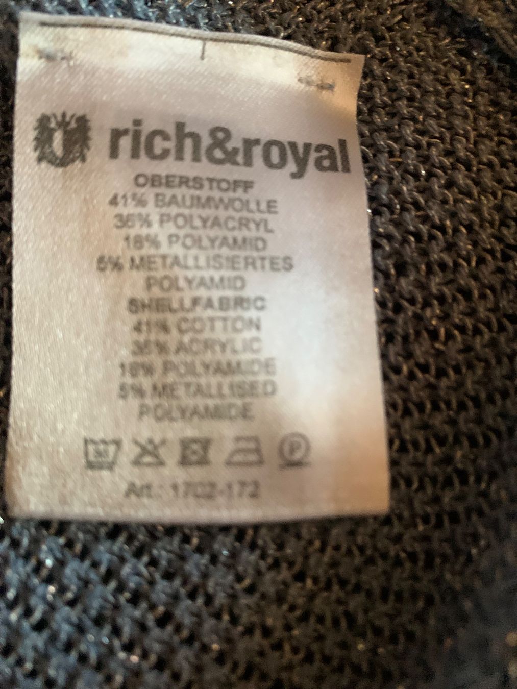 Pulls & Sweat-shirts: Rich & Royal Stricktop, feiner Pullover, hellblau, S – D'occasion à Wiesendangen par Babalegi 2