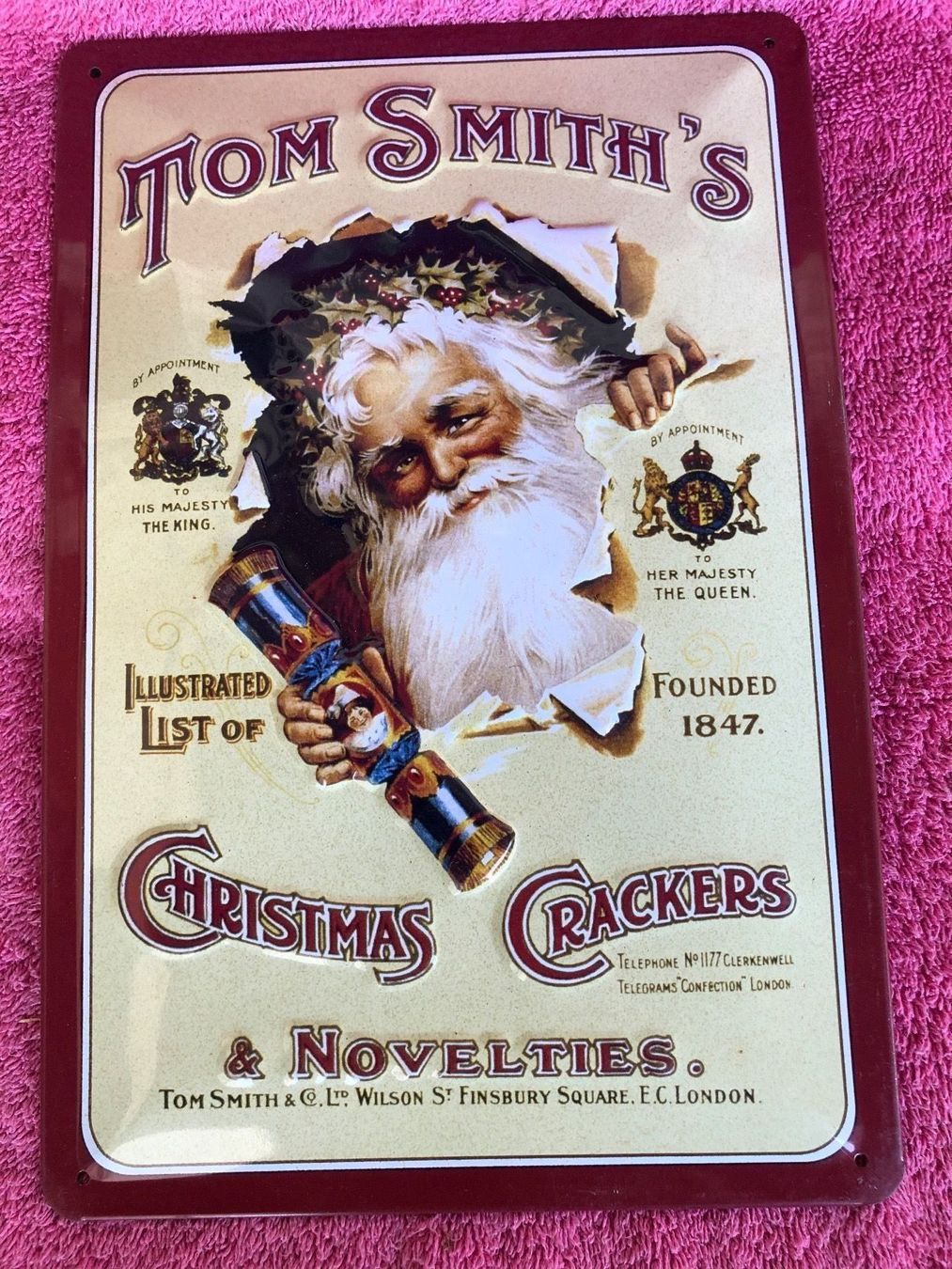 Schilder: Tom smiths christmas crackers werbung – Neu (gemäss Beschreibung) aus Reinach AG von rares75