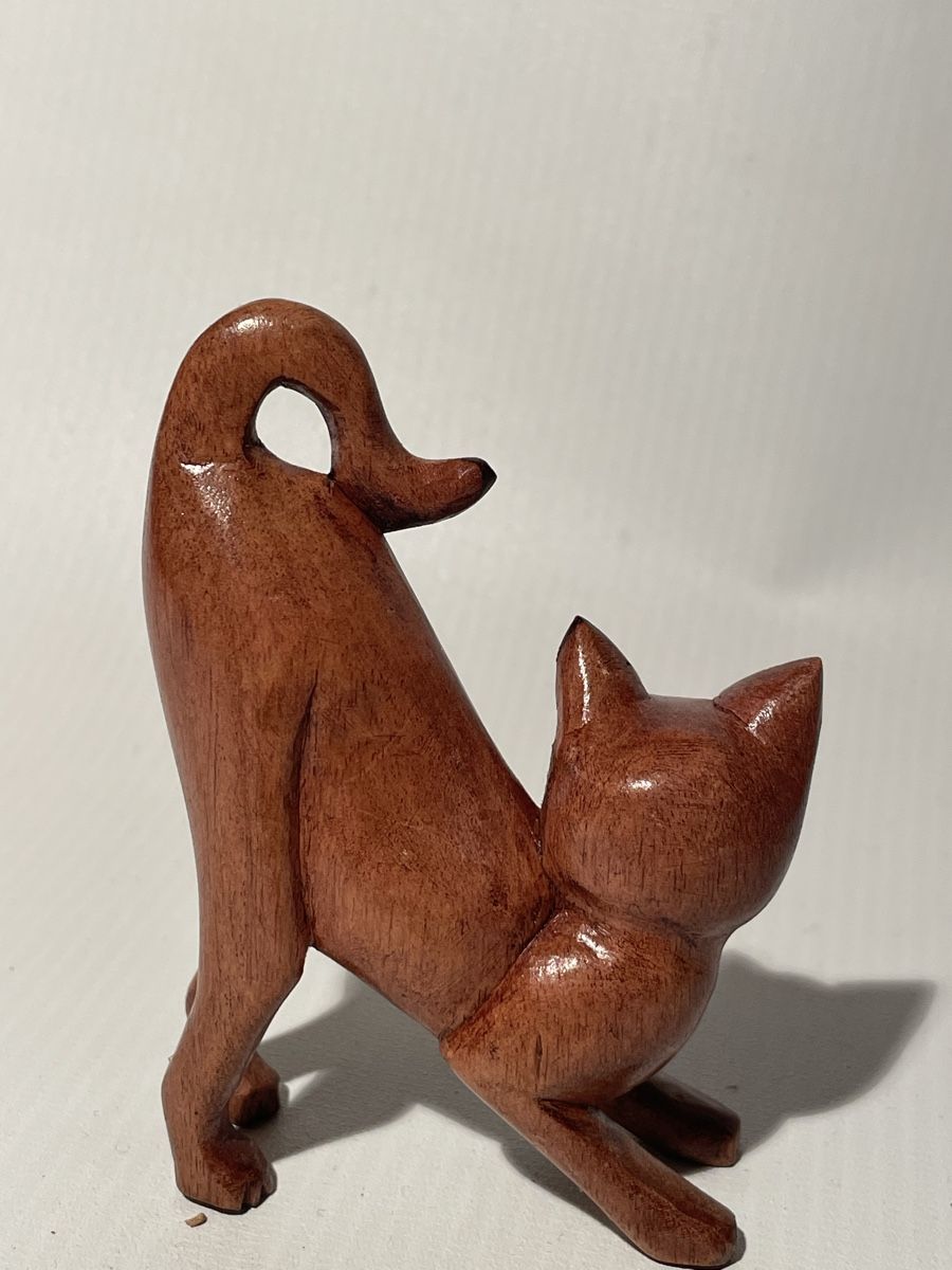Statuette: Statuette chat sculpté à la main – Nuovo (secondo la descrizione) da Renens VD venduto da sas_6vhd 3