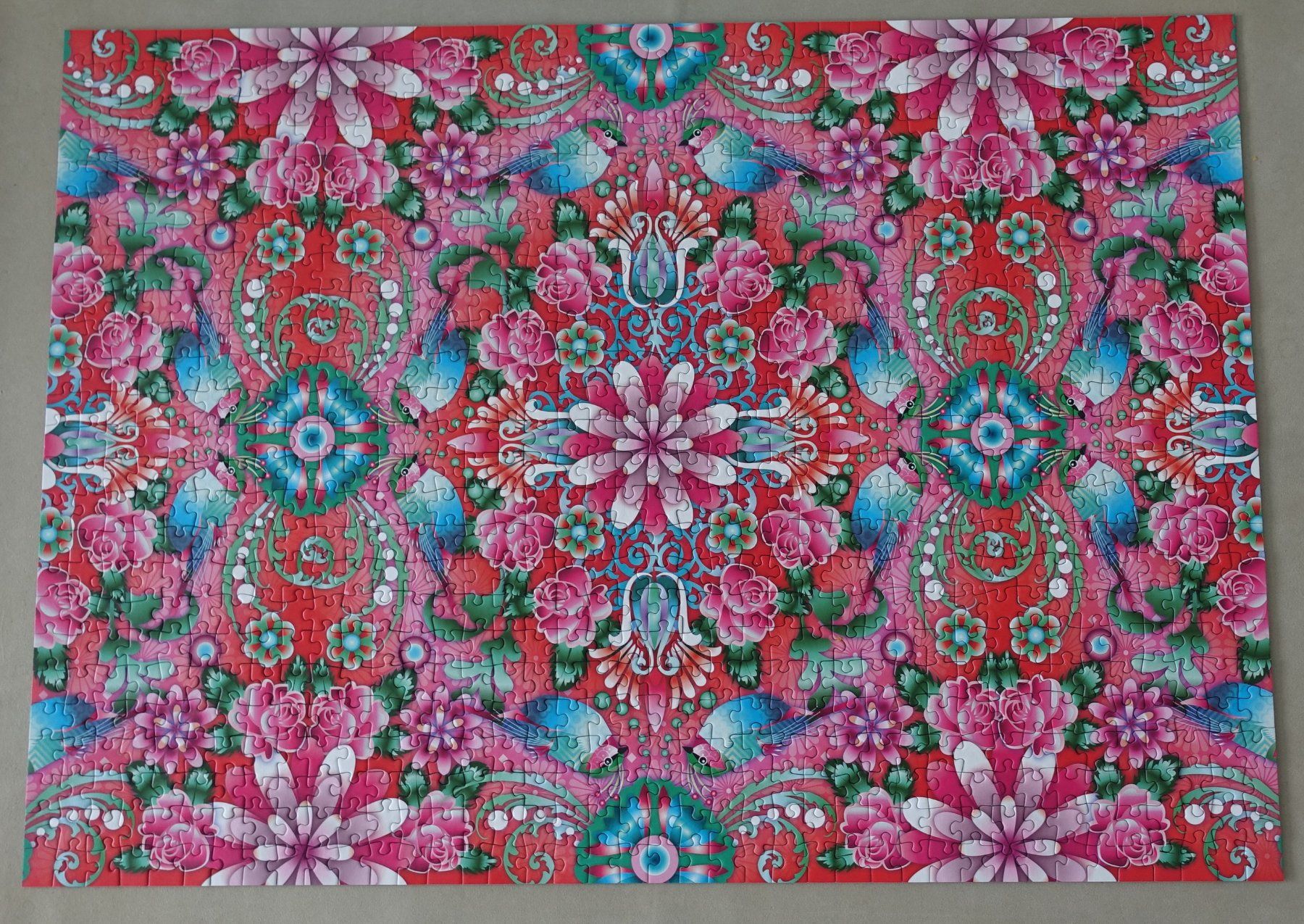 Puzzles: Schmidt Puzzle 1000 Teile - Roter Rosenstock – Gebraucht aus Arbon von drs64 1
