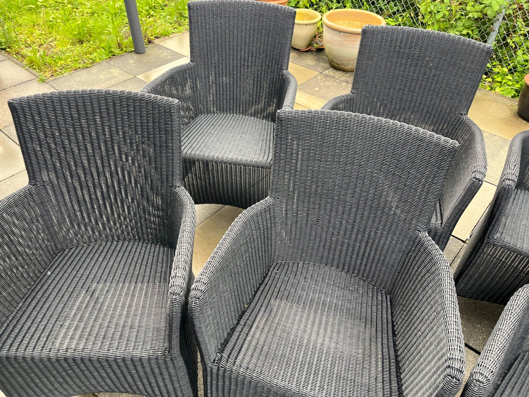 Sedie: 6 Gartenstühle Cane Line Hampsted – Usato da Ebikon venduto da drbest66 4