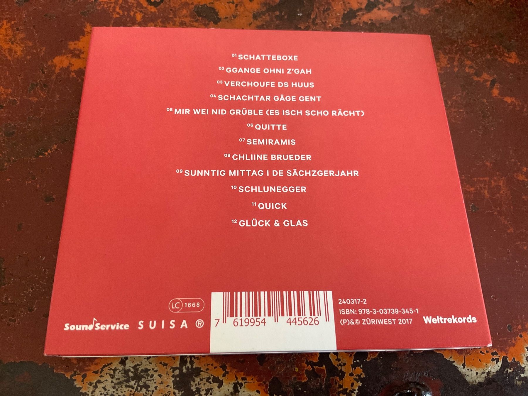CD: Züriwest Love CD – Nuovo (secondo la descrizione) da Delémont venduto da vinylfreak01 1