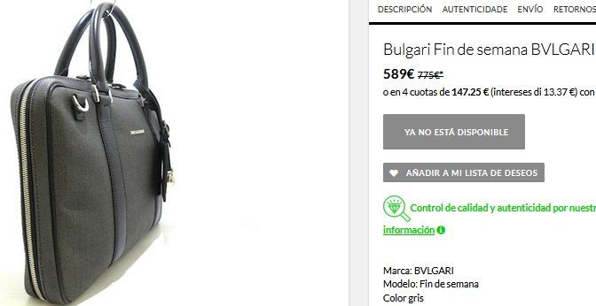 Valigie & Borse: Bvlgari Aktentasche / porte-documents – Usato da Collonges venduto da arashee 9