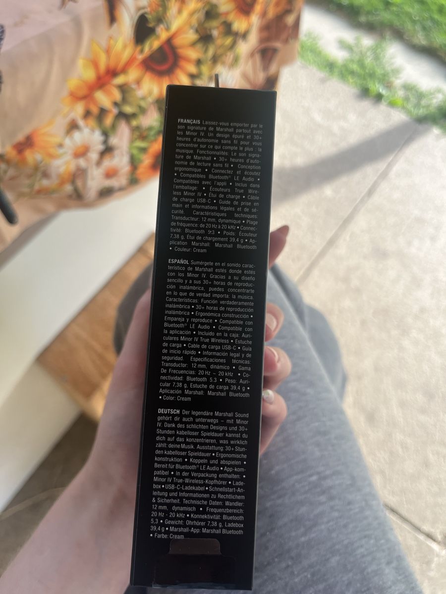Marshall Kopfhörer: Originalverpakte Marshall Air pods Creme – Neu und originalverpackt aus Rickenbach SZ von nad_dx8r 6