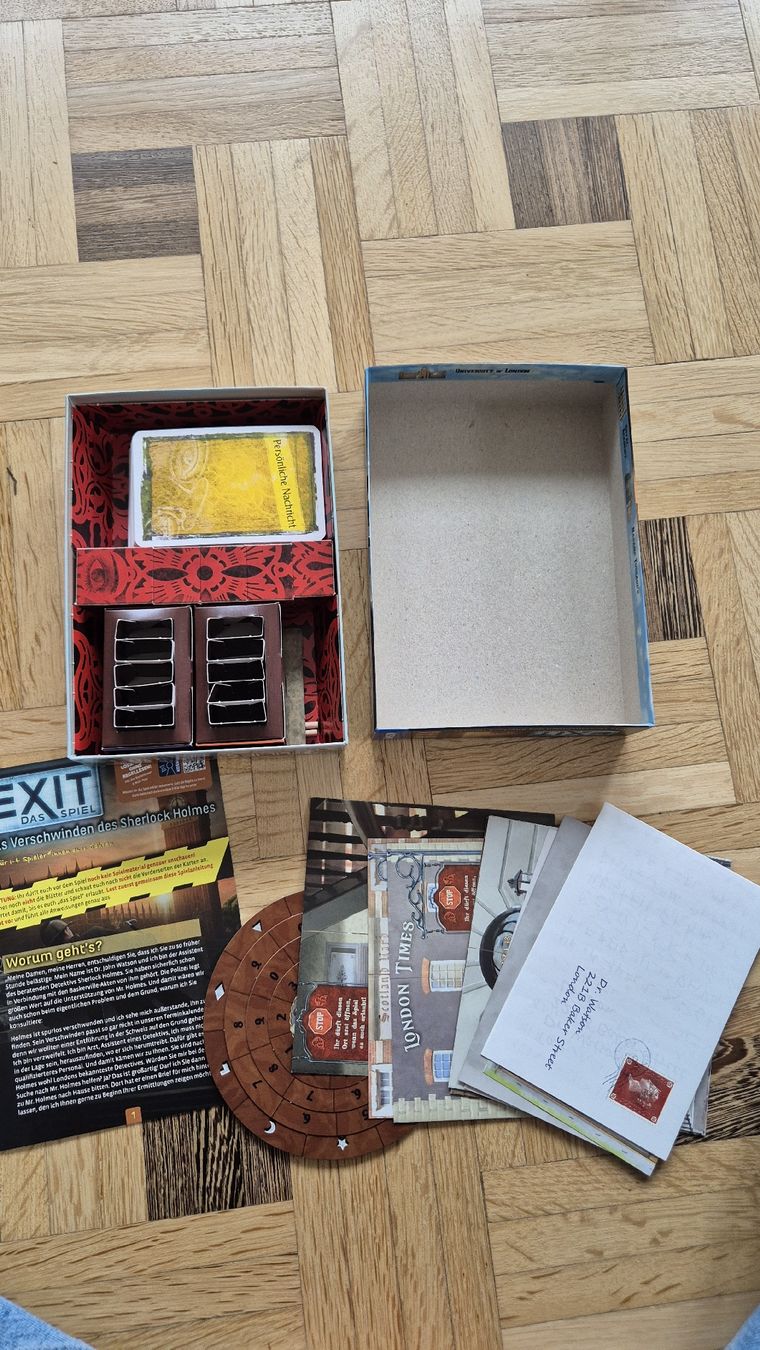 Kosmos Giochi: Kosmos - Exit Game - Sherlock – Usato da Winterthur venduto da Fleur44 2