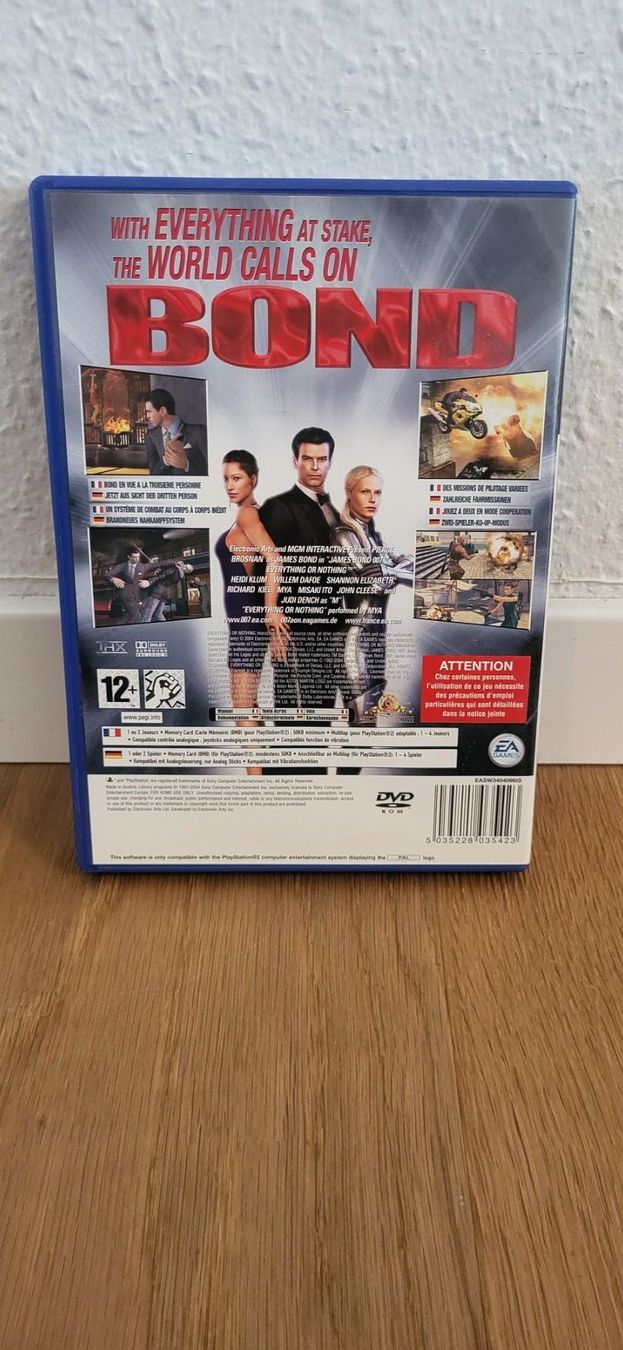 Sony Giochi: PS2 - 007 Everything or Nothing – Usato da Münsingen venduto da DigitaleSpielecke 1