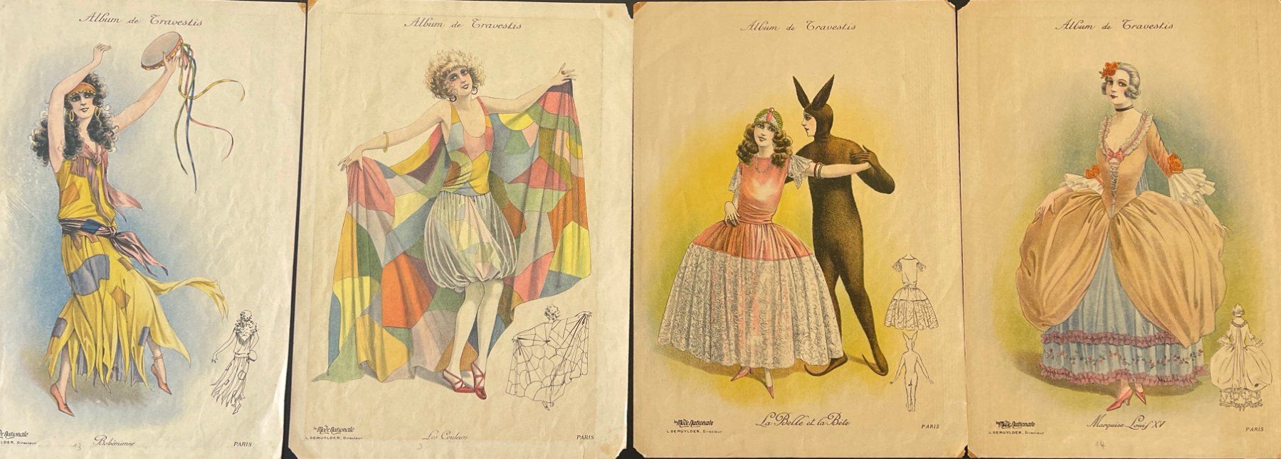 Grafica & Litografie: Album des Travestis – Usato da Basel venduto da poolko 1
