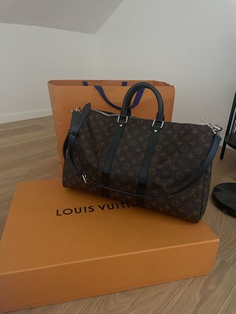 Louis Vuitton Keepall Bandoulière 45 Macassar – Hervorragend