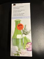 Küchenhacker für Zwiebeln und Kräuter, Grün