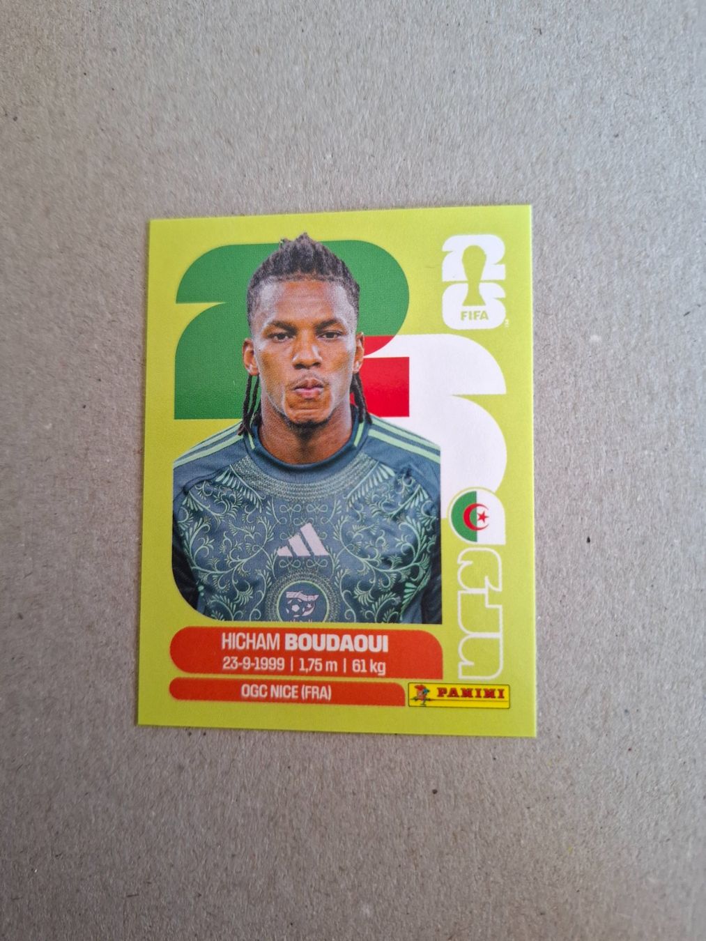 Panini Sammelbilder & Trading cards: PANINI FIFA 2026 ALG 10 – Gebraucht aus Courtelary von man_d69d