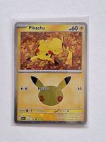 Pikachu Nummer 13 - Englisch - 30th Celebration Pokémon