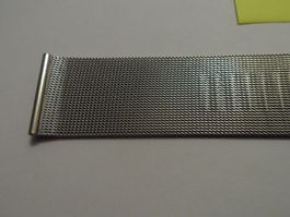 Uhrenband Mash-Milanaiseband 24mm , Silber