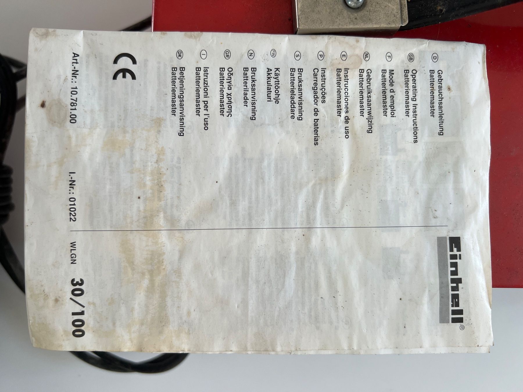 Einhell Chargeurs de batterie: Batterie Ladegerät Einhell 30/100 – D'occasion à Bottmingen par dan_dv62 3