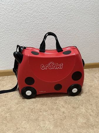 Trunki Kinderkoffer Marienkäfer rot Kindgerecht