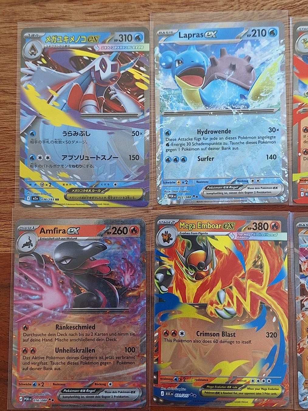 Pokémon Carte collezionabili: 8 EX Pokemon Karten – Usato da Hunzenschwil venduto da oli23 1