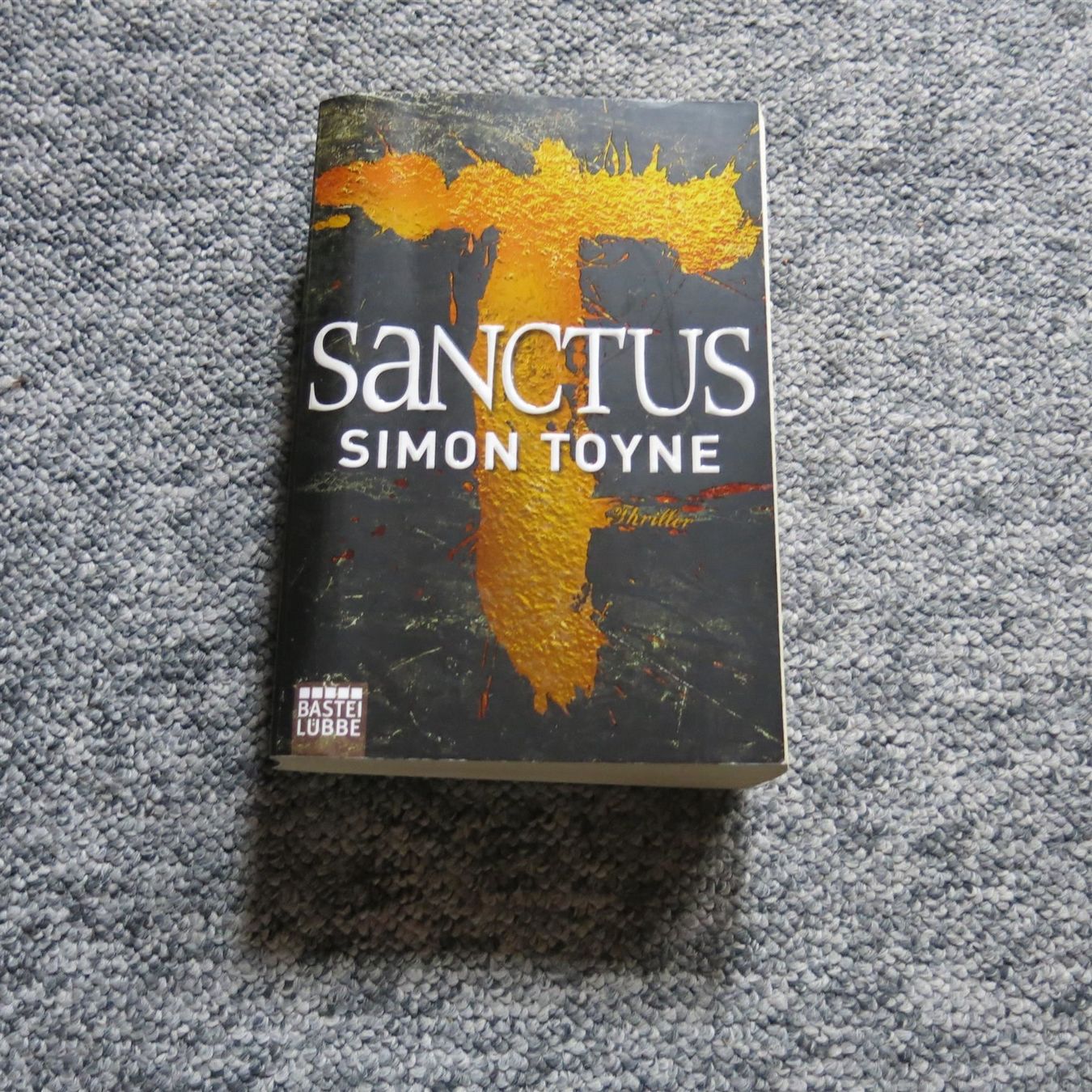 Libri: Toyne Simon - SANCTUS / Thriller – Usato da Schaffhausen venduto da flohmarktbuecherlaus