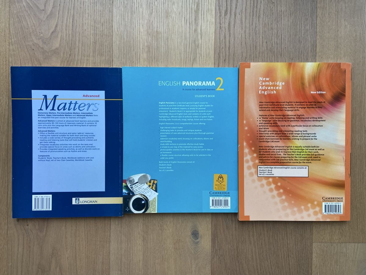 Libri: 3 Englisch Lehrmittel Cambridge Advanced – Usato da Schwarzenburg venduto da Aha016 1