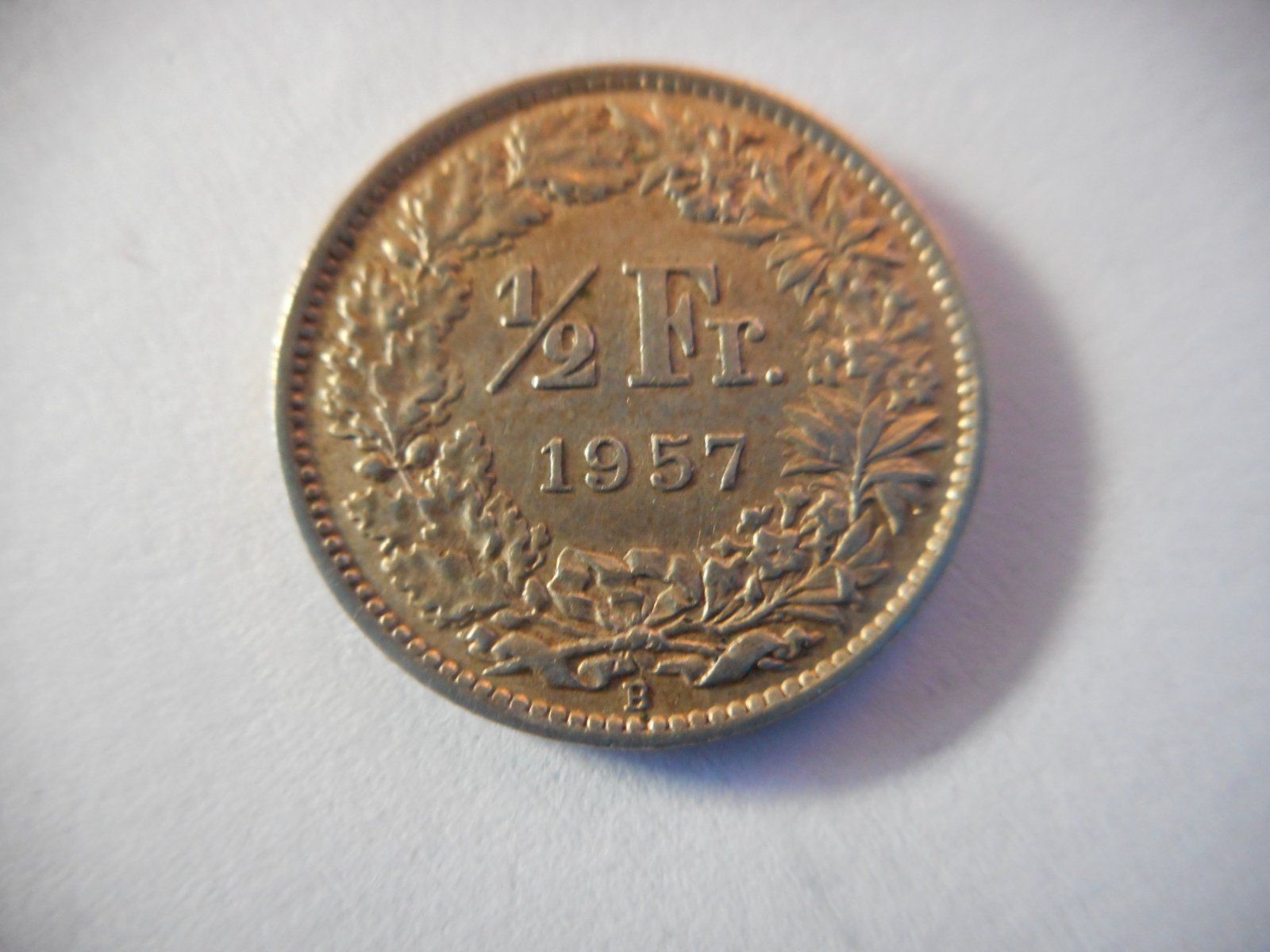 Tutti le monete: 50 Rp. 1957 silber – Usato da Kriegstetten venduto da pizlad2010