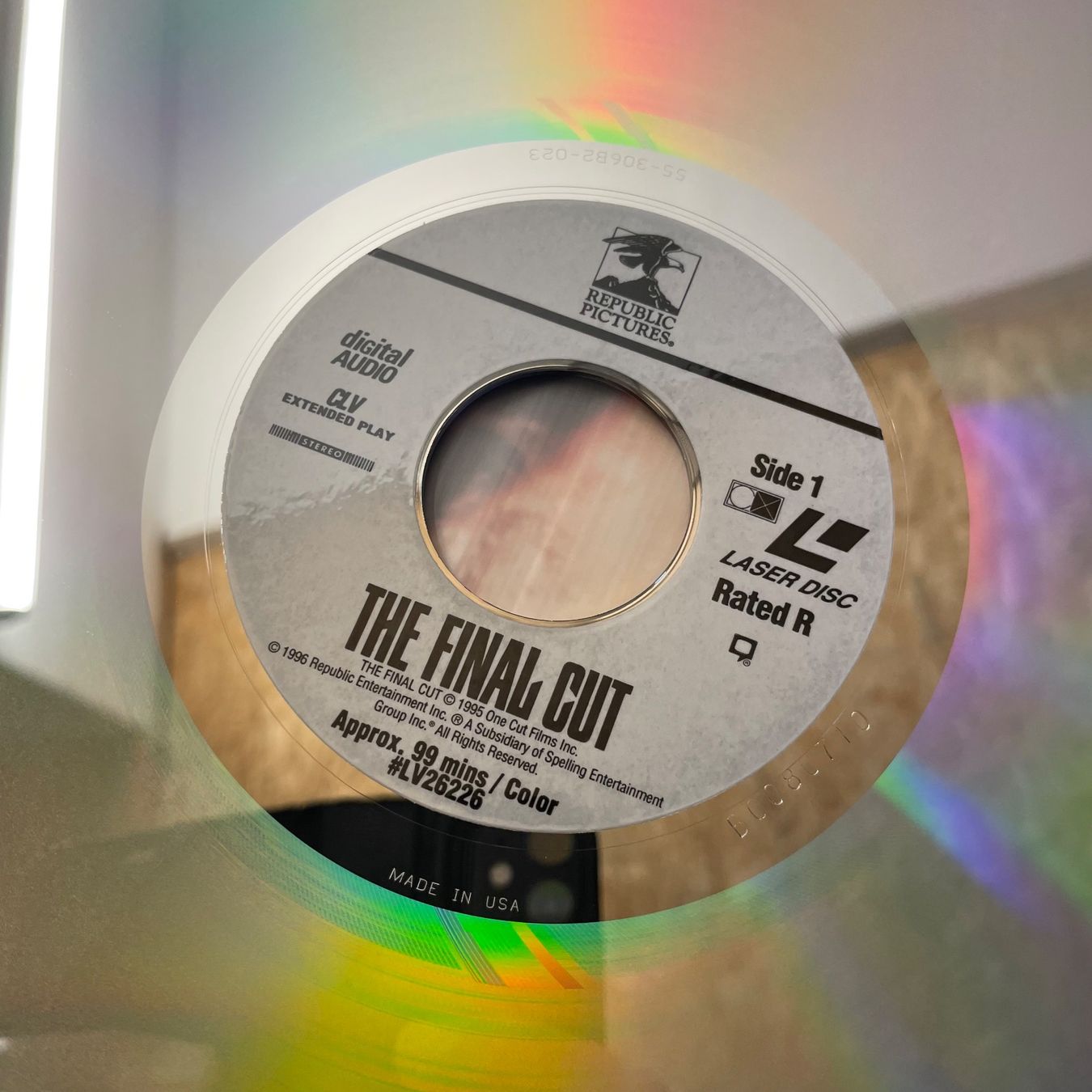 Alle DVDs: Sam Elliott: The Final Cut - LASER DISC - Englisch Orig. – Gebraucht aus Stans von Brode 2