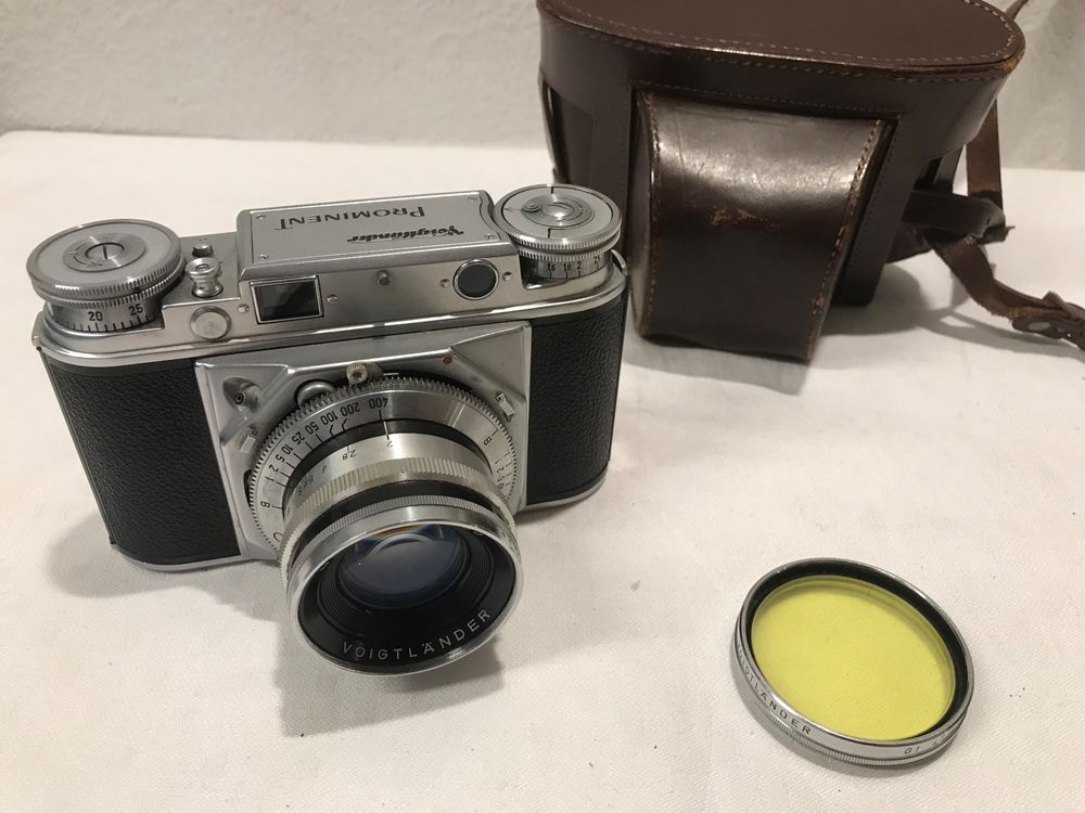 Voigtländer Vitessa avec Ultron 2/50mm Cámara con visor