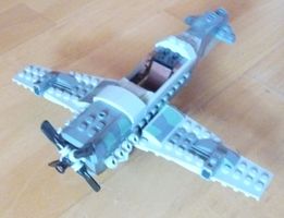 Spielzeug Flugzeug aus Lego