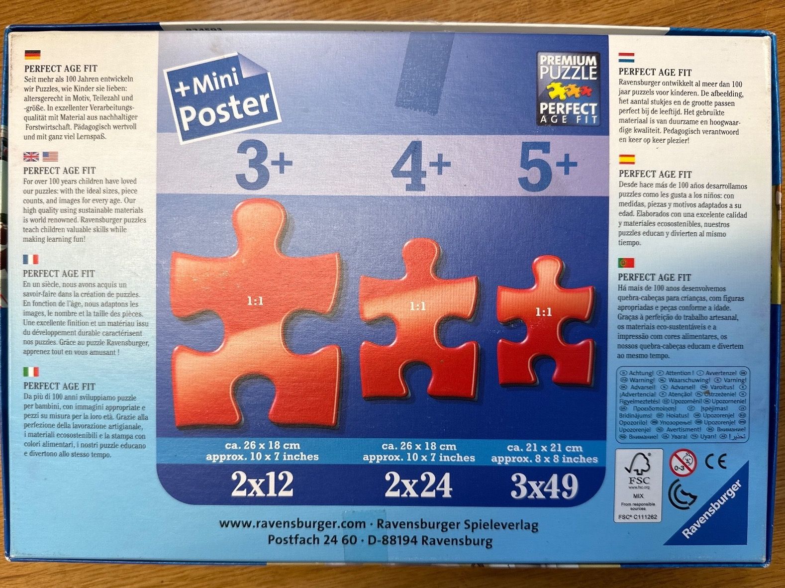 Ravensburger Puzzle: Ravensburger Puzzle – Usato da Frümsen venduto da Katzen0 1