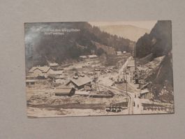 Karte Innertal SZ Kraftwerk Bau 1922