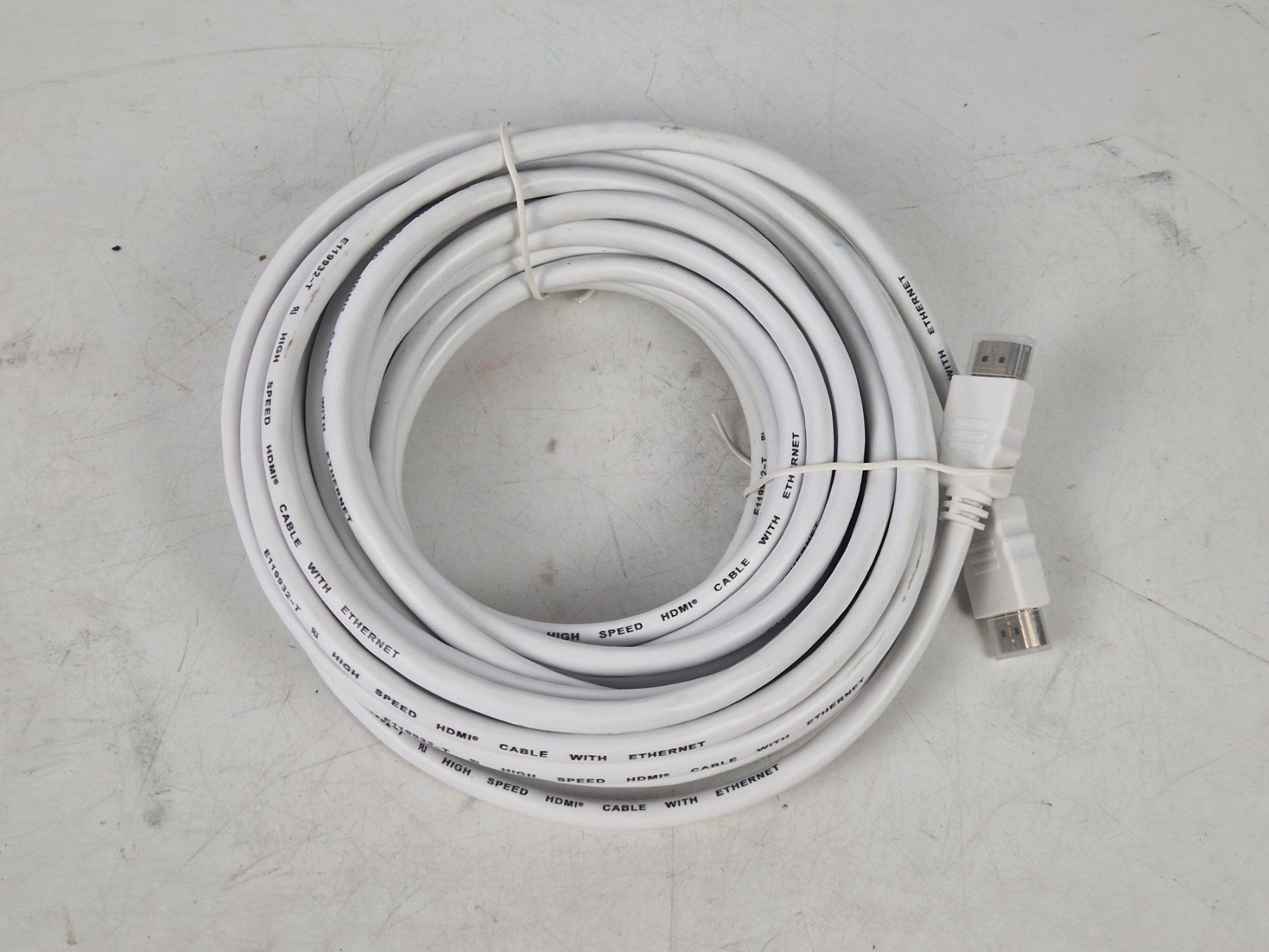 Cavi: VALUE HDMI Kabel mit Ethernet, weiss, 10 m – Usato da Muhen venduto da Restwert_Muhen