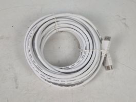 VALUE HDMI Kabel mit Ethernet, weiss, 10 m