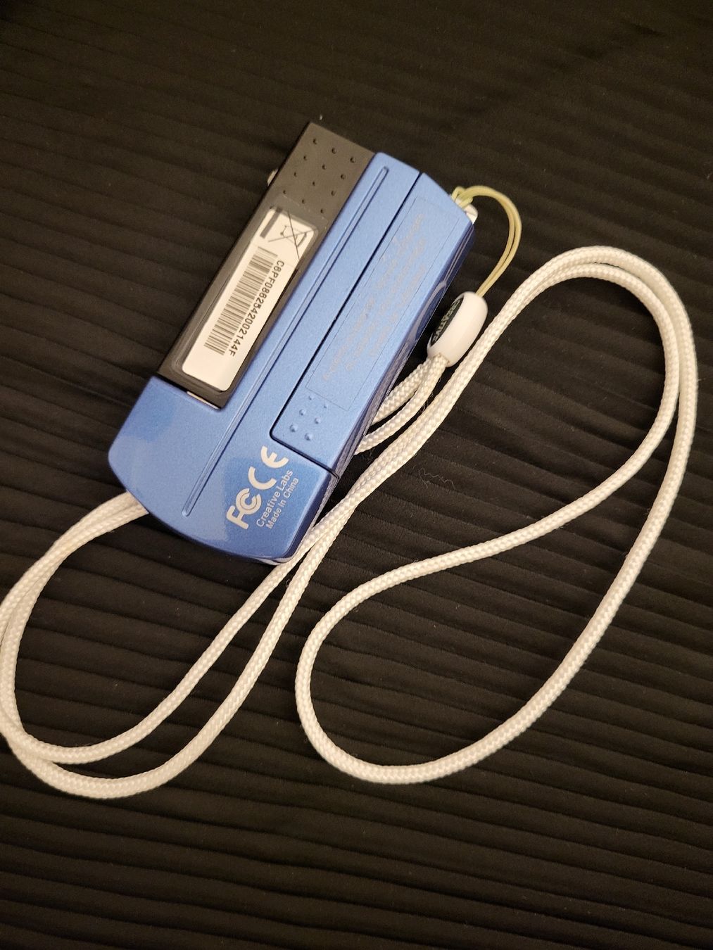 Creative Lettore multimediale portatile: MP3 Player Creative MuVo TX 512MB blau gebraucht – Usato da Allschwil venduto da Uhrenbinz 1