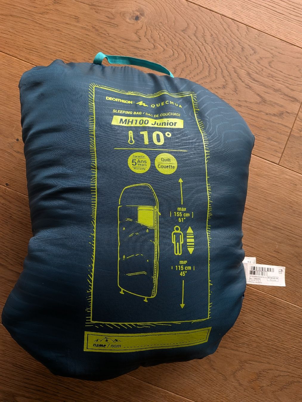 Schlafsäcke: Schlafsack Quechua MH100 Junior 10 Grad – Gebraucht aus Gams von Talpis