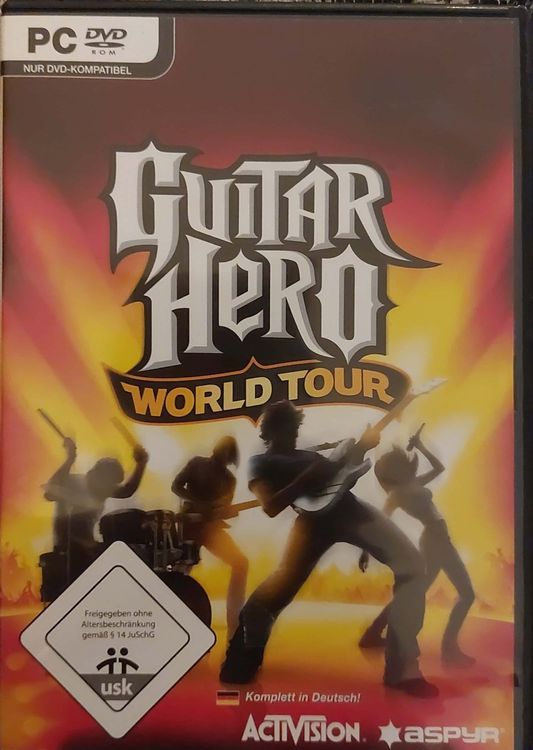 PC DVD Rom Spiel Guitar Hero World Tour Kaufen auf Ricardo