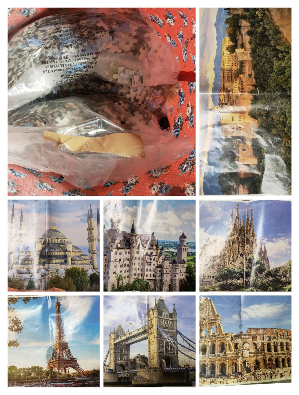 Puzzle: 7x Puzzle mit 1000stk – Nuovo (secondo la descrizione) da Horgen venduto da Lulusa