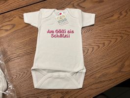 Baby Body Gr.62/68 Am Götti sis Schätzeli NEU