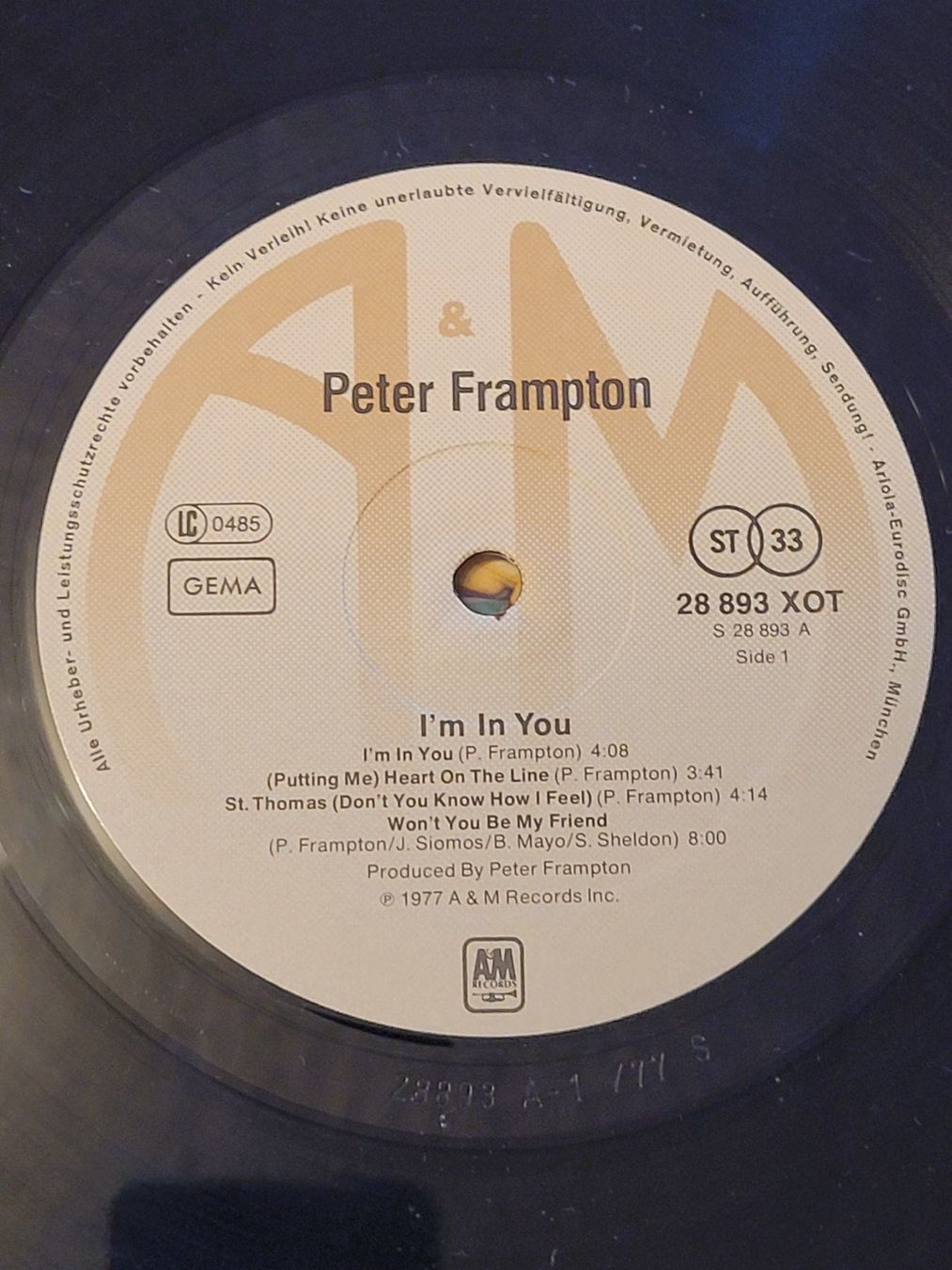 Dischi in vinile: Vinyle Peter Frampton I'm in You 33T – Usato da la Chaux-de-Fonds venduto da Lampe 3