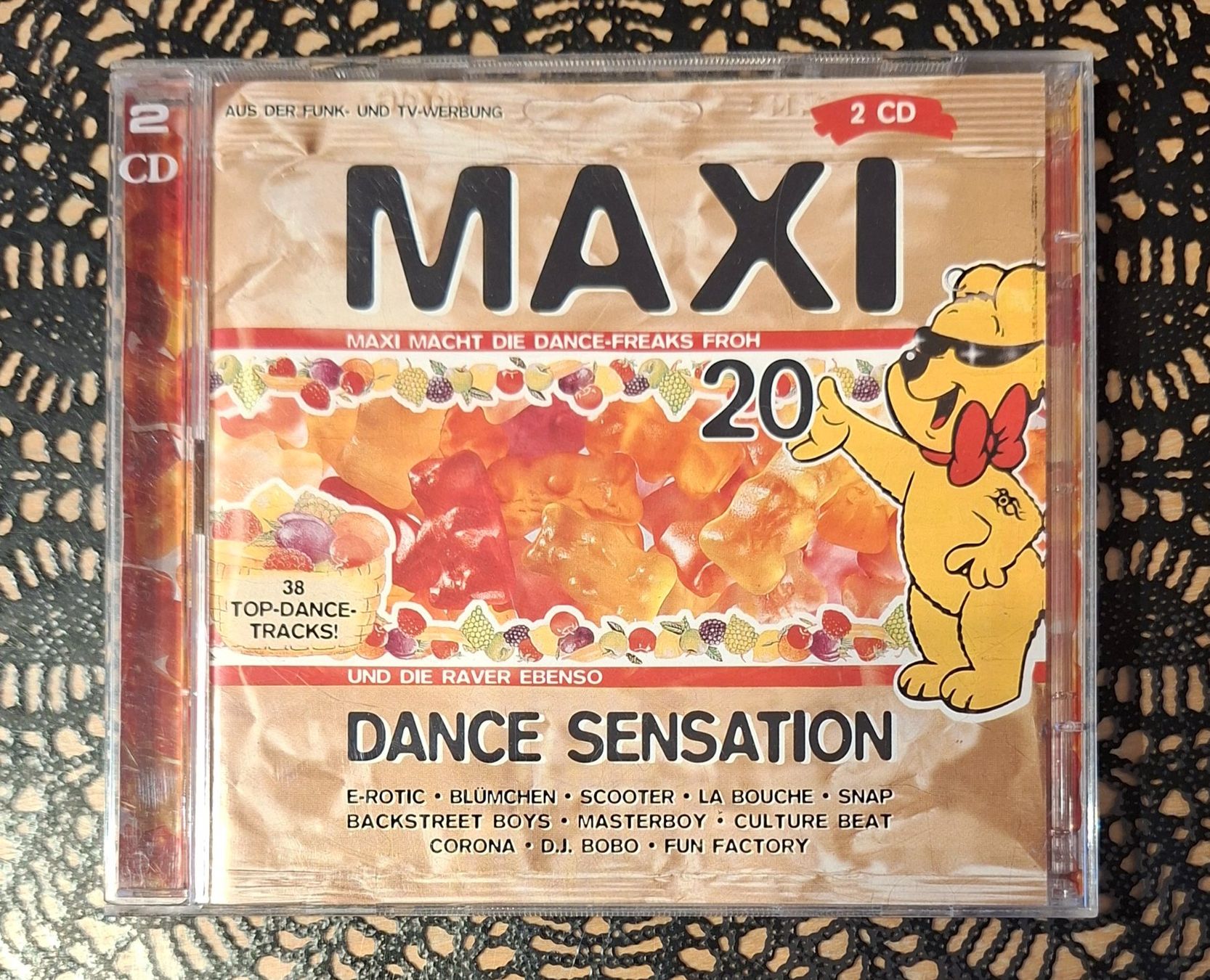 CD: Maxi Dance Senation 20, 2CD Hit Compilation Sampler 1996 – Usato da Schönenberg TG venduto da breiti12