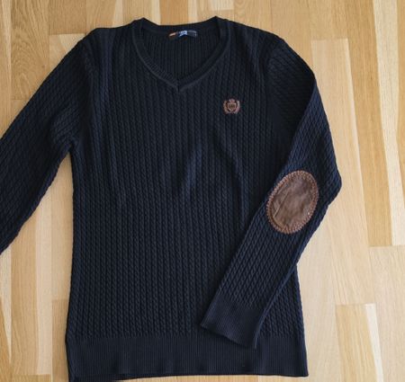 Herren Strickpullover Grösse L jedoch entspricht S