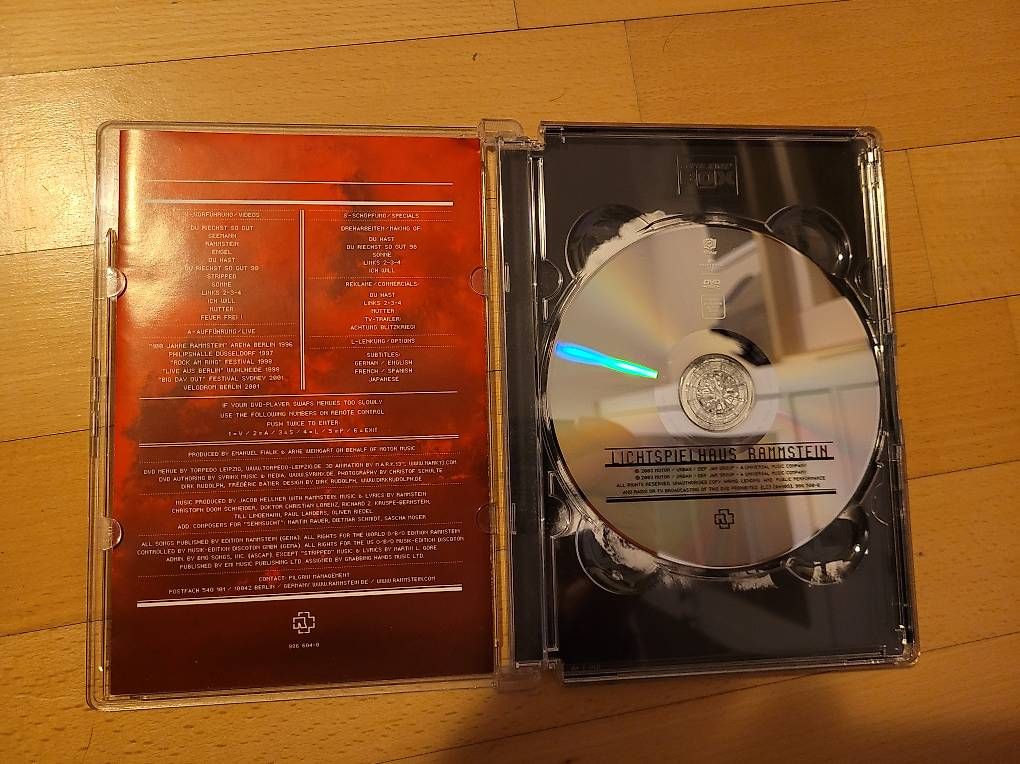 Tutti i DVDs: Rammstein DvD, Lichtspielhaus – Usato da Beromünster venduto da Elektrox 1