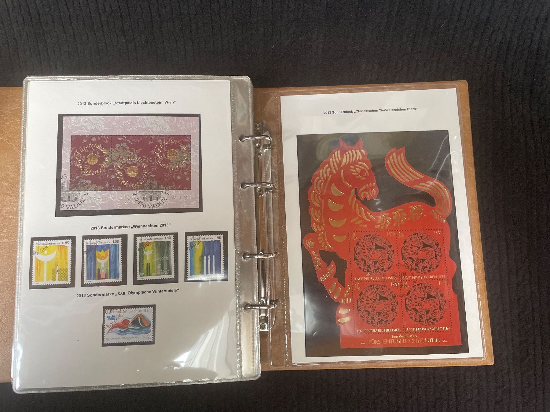 Tutti i francobolli: Liechtenstein Briefmarken Sammlung, komplett,1981- 2013 – Usato da Schüpfen venduto da Schuepfen45 8