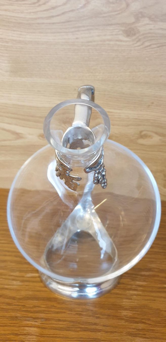 Carafes: Weinkaraffe mit dekorativem Ständer – D'occasion à Zürich par paule_toepfer 4