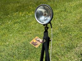 Lampe Ständerlampe  Stehleuchte  Scheinwerfer, Unikat