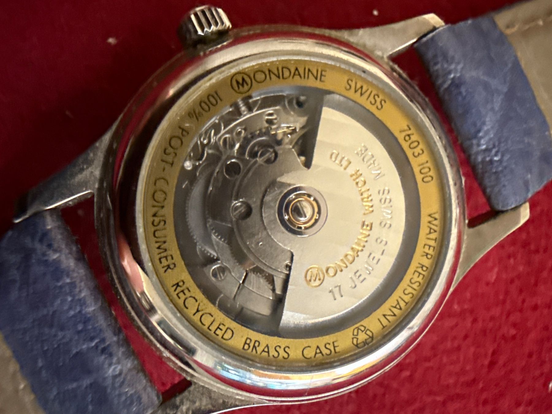 Mondaine Uhren: Mondaine Ecomatic 30 mm – Gebraucht aus Pfeffingen von Allhandelklgwatches 3