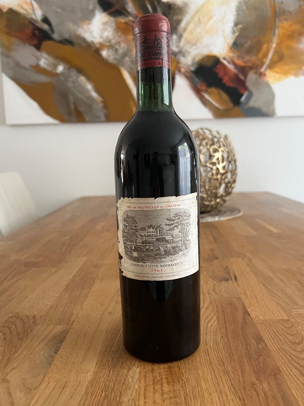Lafite Rothschild Vino: 1 Fl. Lafite Rothschild 1963 – Nuovo e nell'imballaggio originale da Birmensdorf ZH venduto da Zielasco