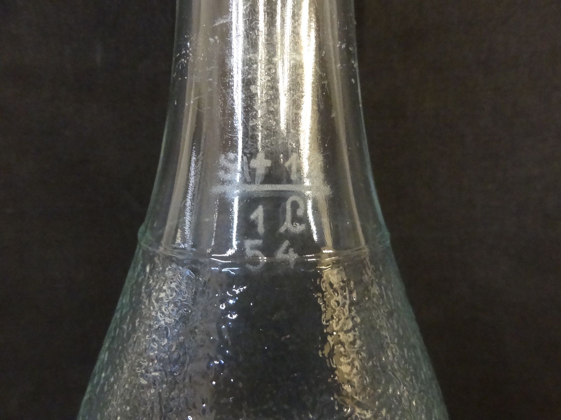 Gläser, Krüge & Flaschen: Flasche LIMONADE PUR SUCRE V. PILLOUD CHÂTEL-ST-DENIS 1954 – Gebraucht aus Kerzers von Flaschenposten 5