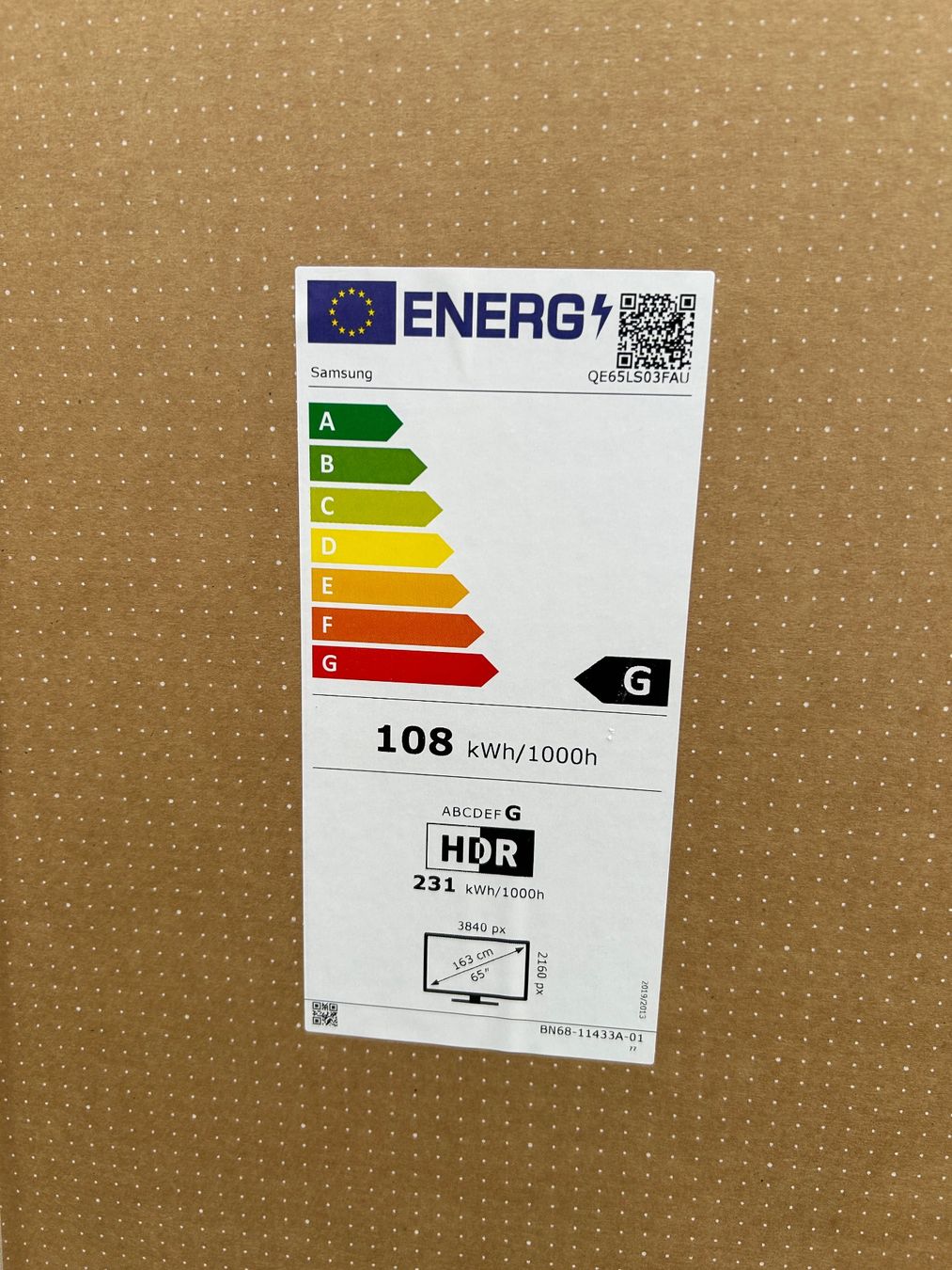 Samsung Televisori: Samsung the Frame 65 – Nuovo e nell'imballaggio originale da Thonex venduto da Huberch 2
