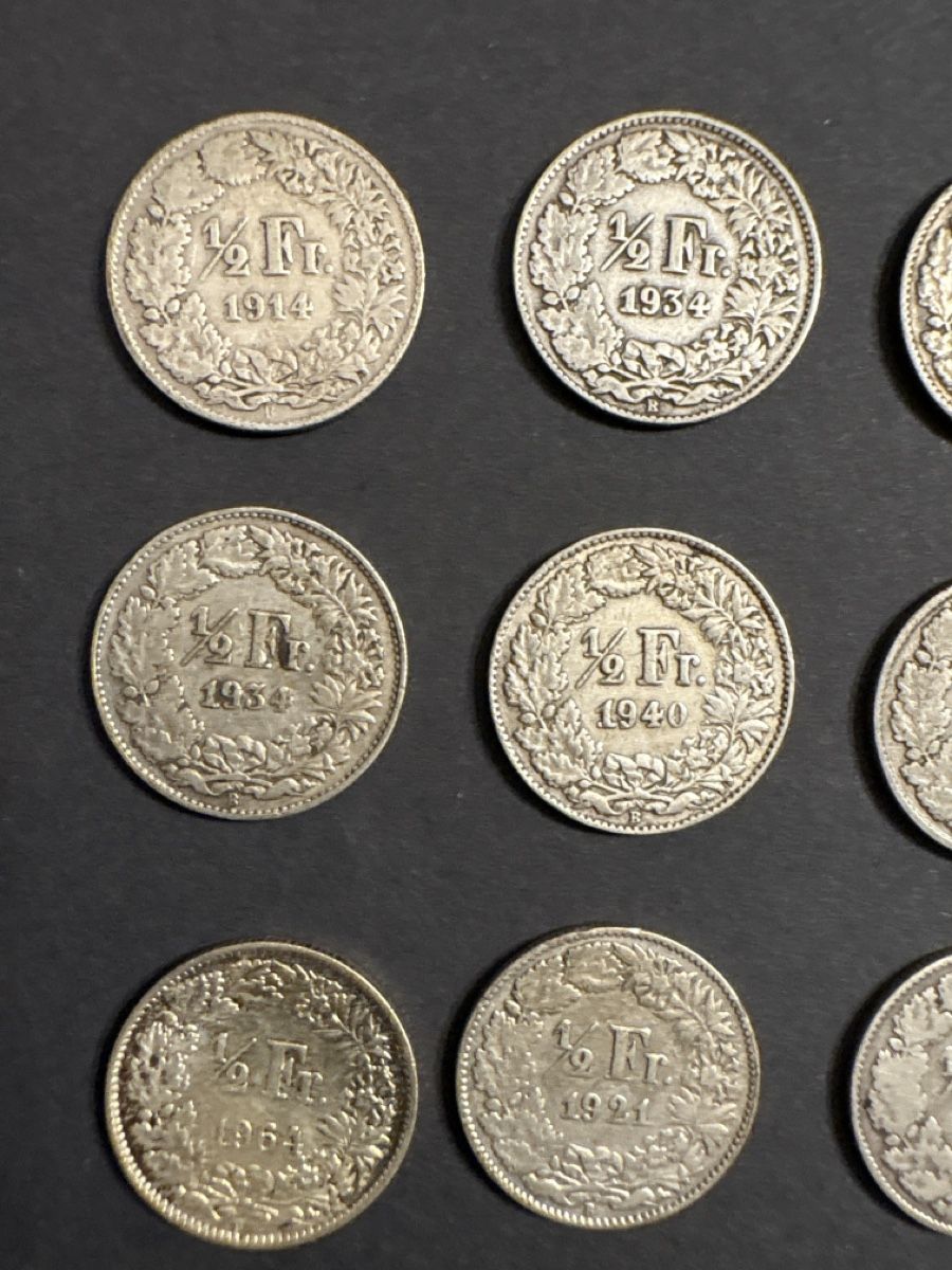 Toutes les monnaies: Schweizer Münzen – D'occasion à Flawil par Mum5 1